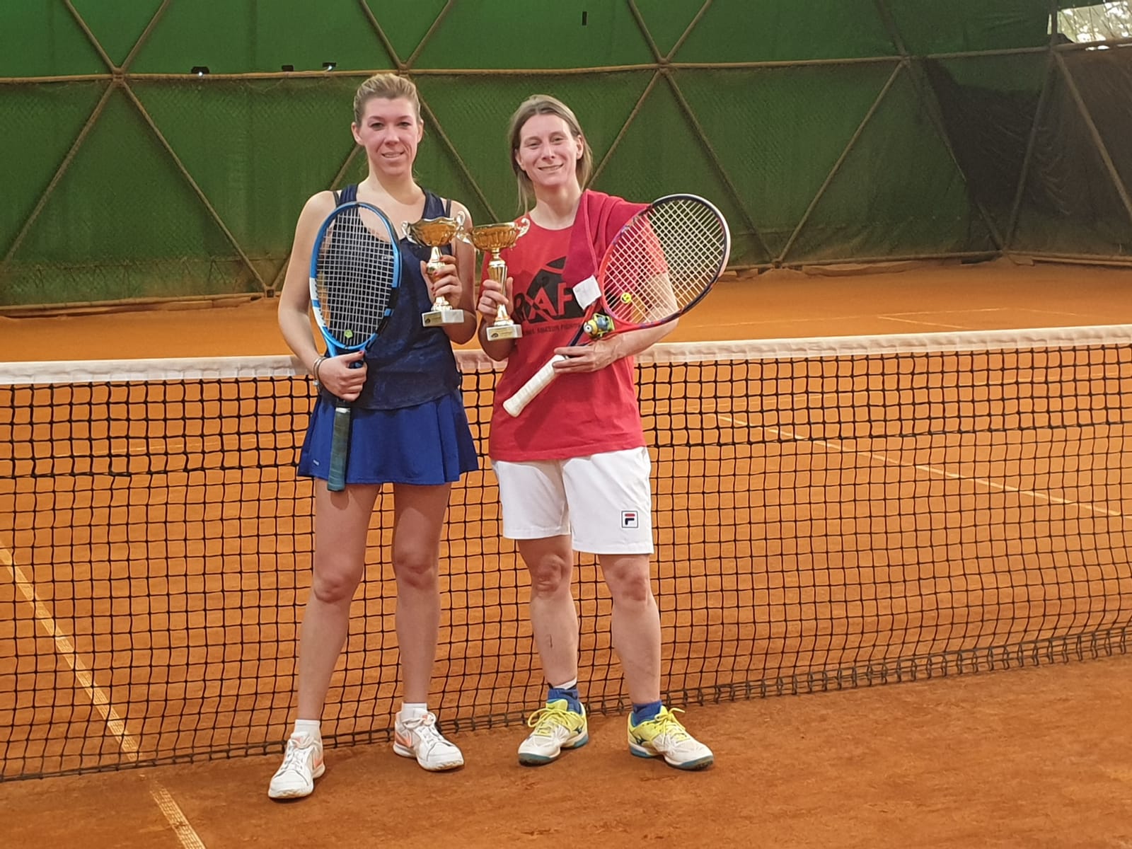 Carola Guaineri domina ai Pini! Finalista Daniela Businaro