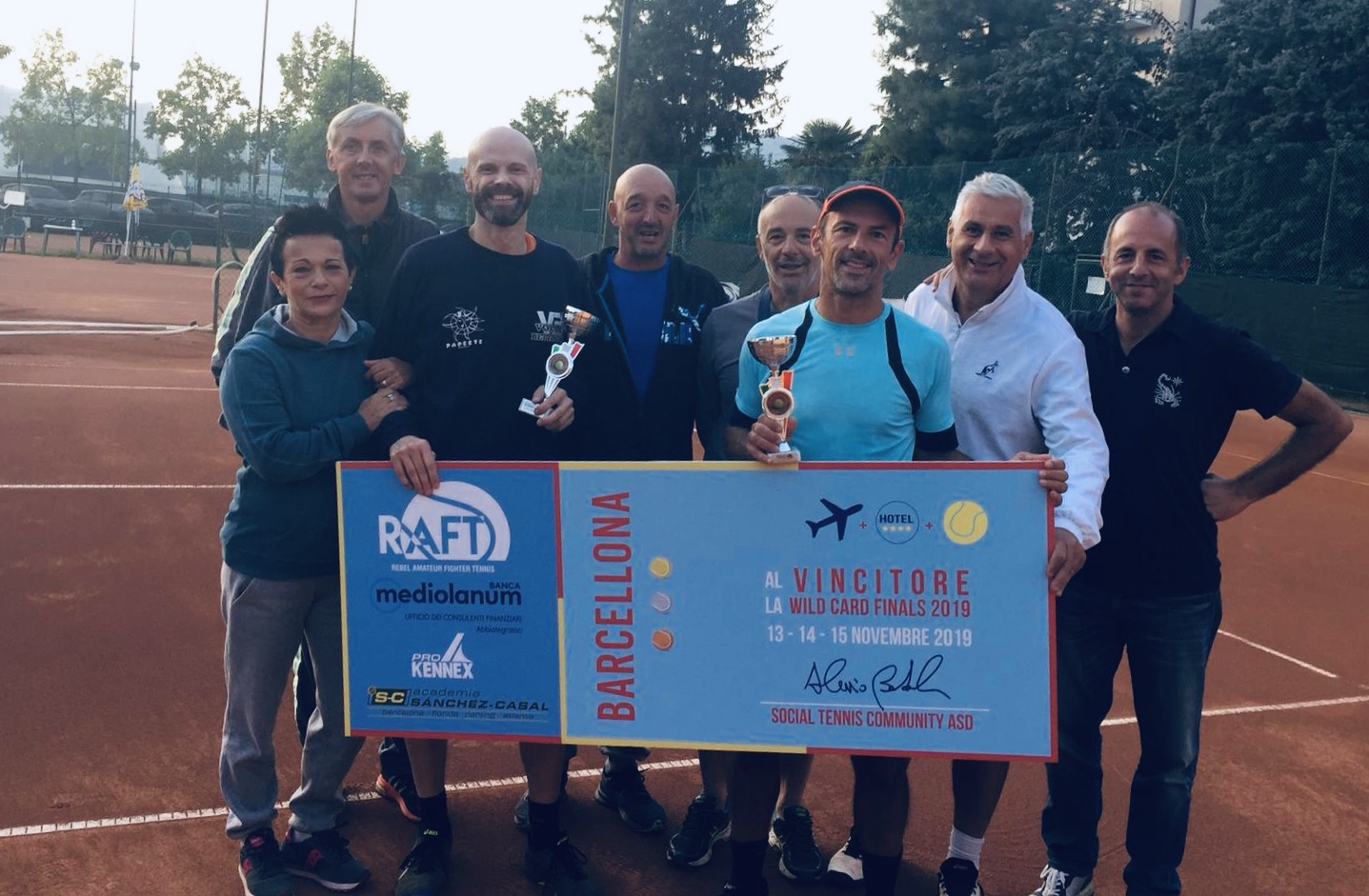 VIGANO’, VOLA A BARCELLONA! ROCCA GRAN TORNEO