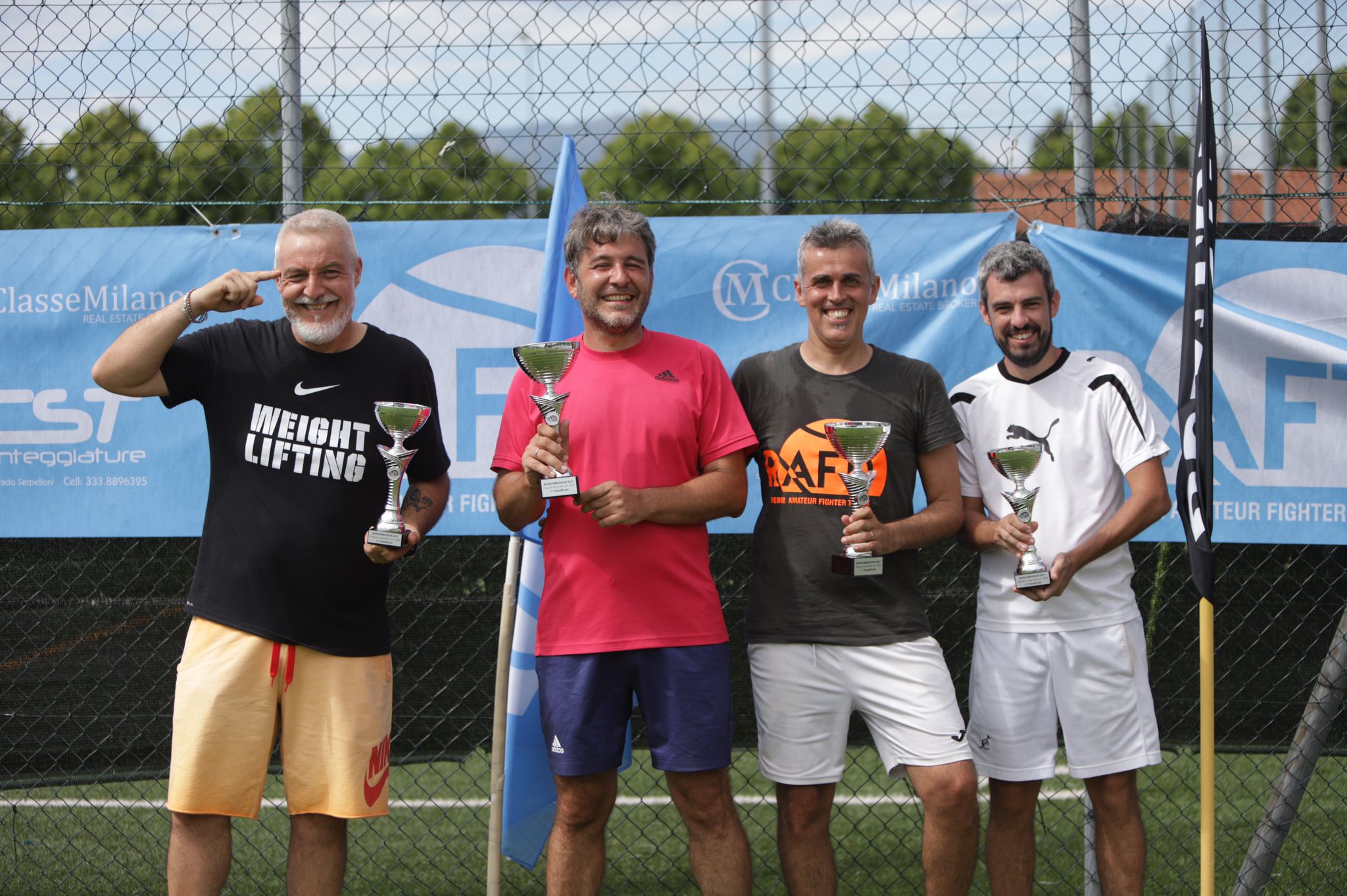 Al Mega Slam Wimbledon Fabio Tomassoli e Alessandro Tesio si impongono nel Doppio Maschile Limit