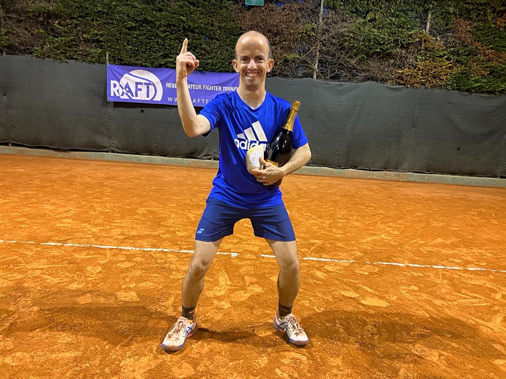 MEDAGLIA D'ARGENTO PER ALEX SPEZZAFERRO AL MATCH BALL TC