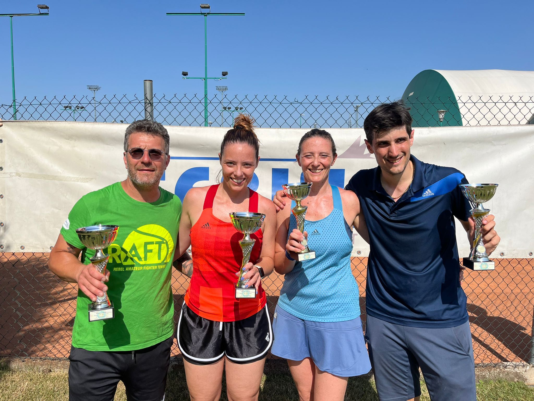 ROLAND GARROS MIX LIMIT 2950: A TRAPLETTI BENIN LE COCCARDE, A ROSSELLA E FEDERICO LA PIAZZA D'ONORE!