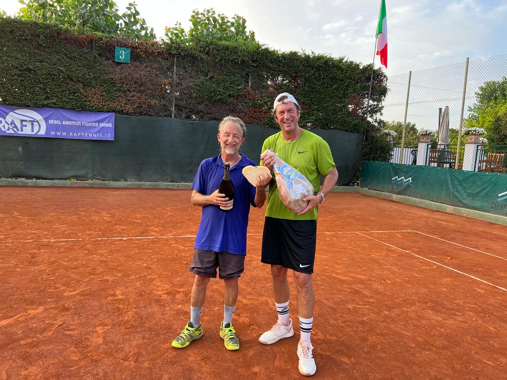 MEDAGLIA D'ORO PER FABIO BOVE AL MATCH BALL TC