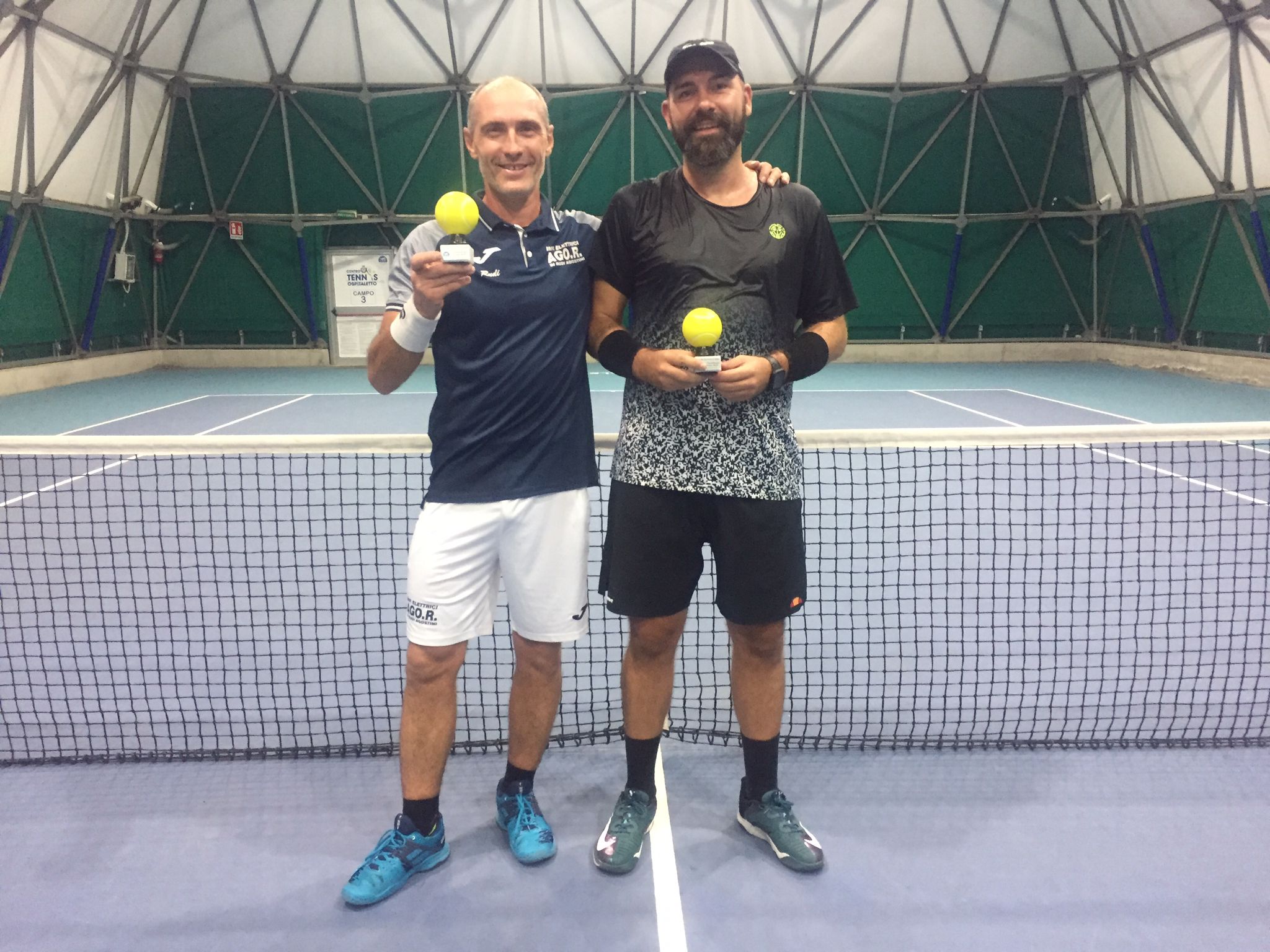 L'UOMO FORTE DI OSPITALETTO RUDI AGOSTINI NEL CAMPO AMICO NON PERDONA E VINCE IL SUO SECONDO SILVER