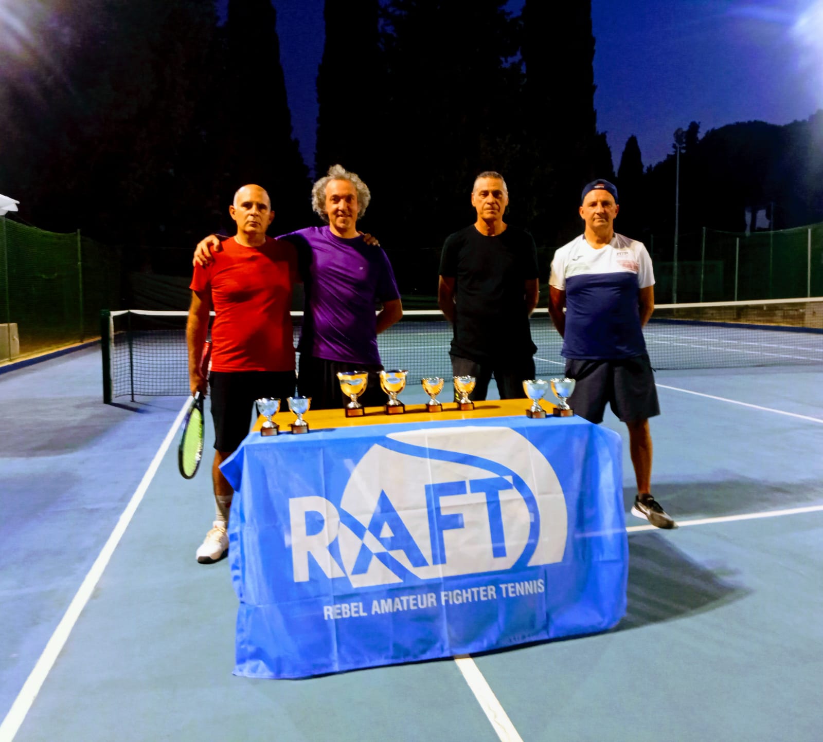 Campioni del primo torneo RAFTennis Grosseto sono la coppia Culotta Marziale