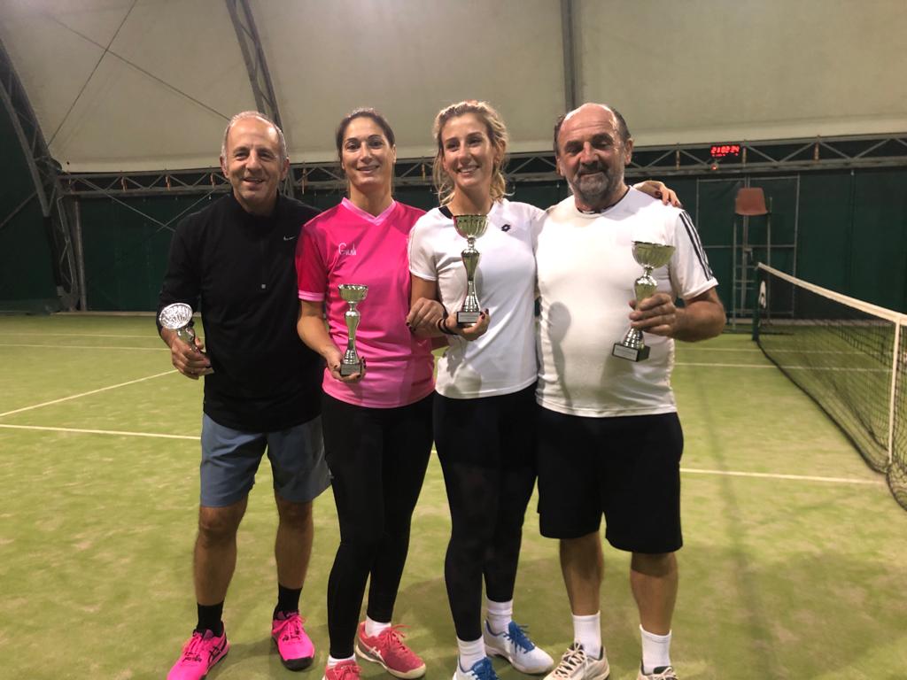 MICHELA FERRARI E CARLO MAINETTI  IMPECCABILI NELLA FINALE MISTA A NAVE