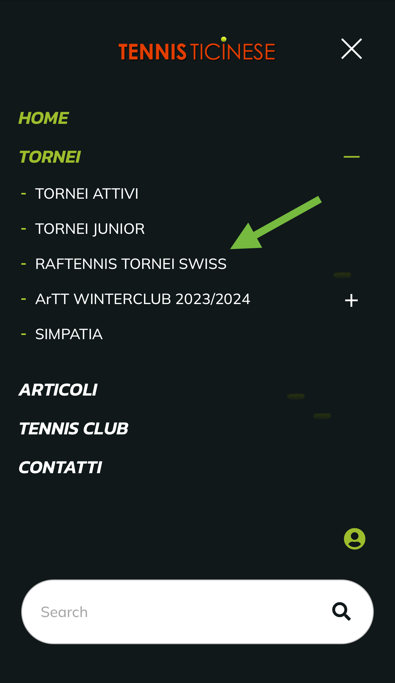 I Tornei Raftennis sul sito tennisticinese.ch