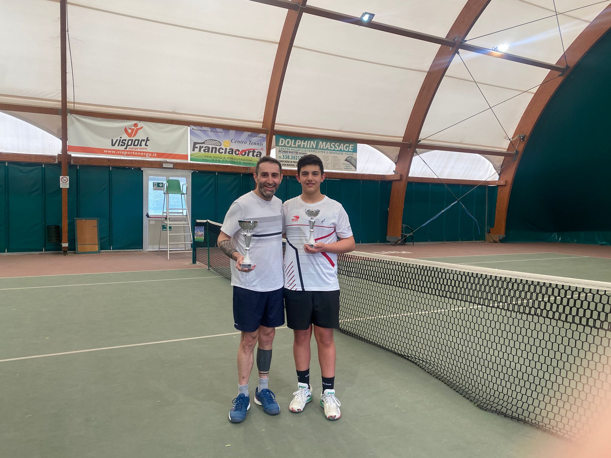 ALESSANDRO GHIDETTI VINCE IL TORNEO IRON DI RODENGO SAIANO CONTRO ANDREA MANESSI