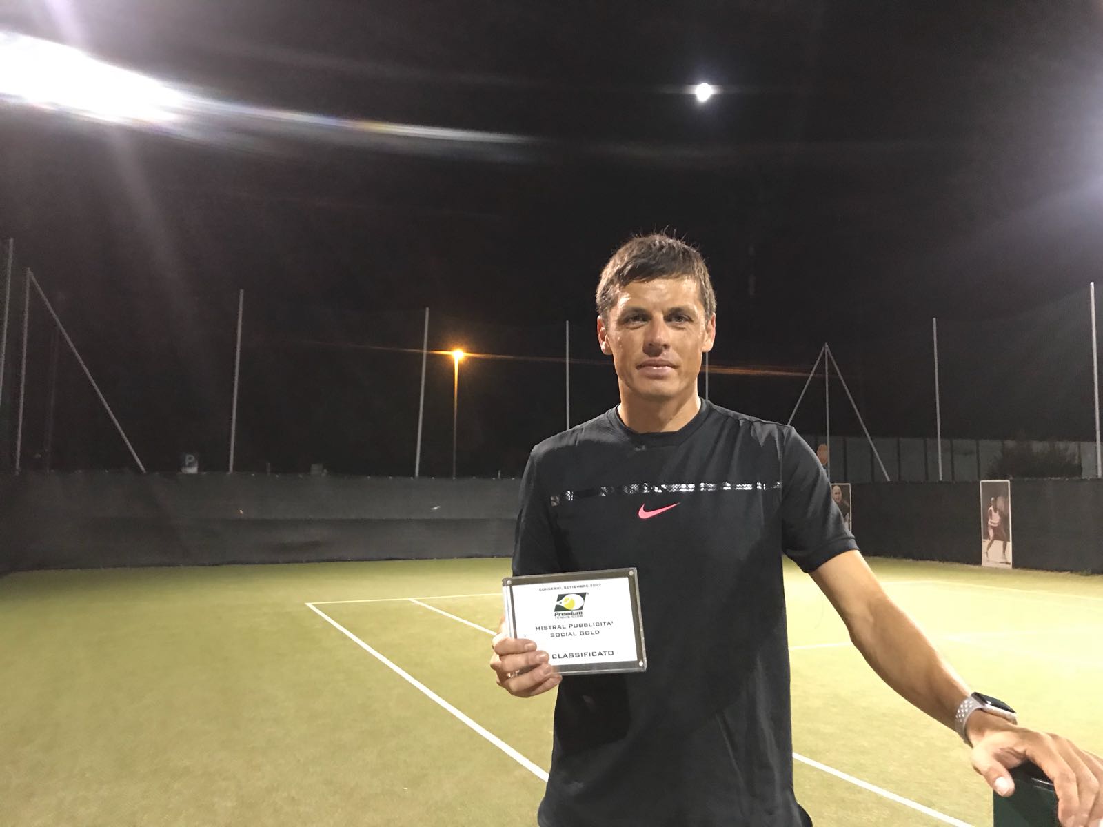 ALEX RIZZOTTI CONQUISTA IL TORNEO GOLD ALLA PREMIUM TENNIS