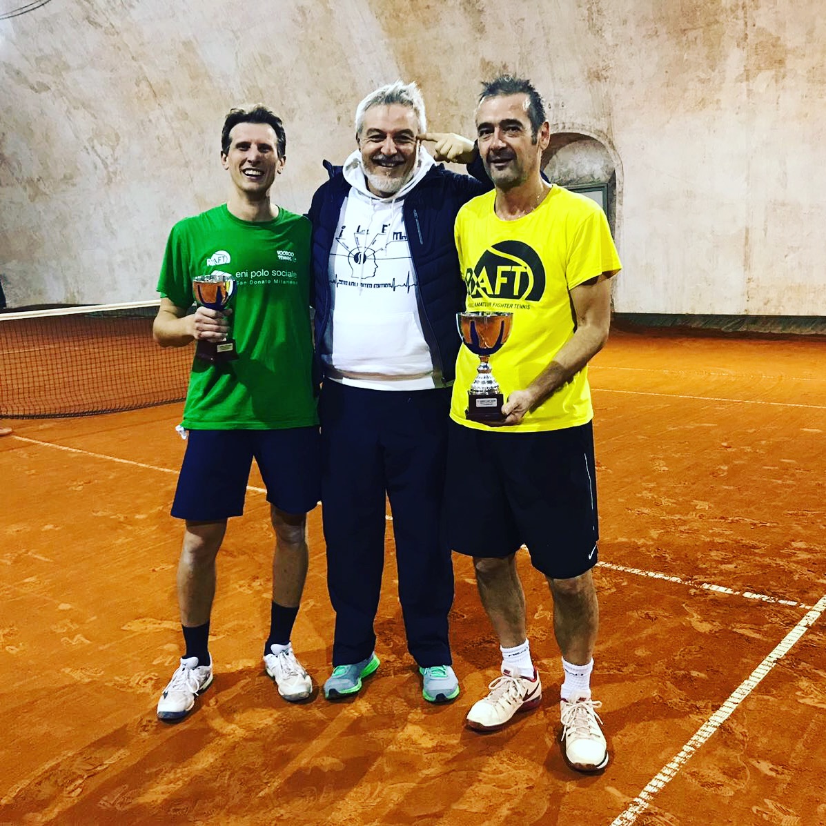 ETERNO ROBERTO CERVI AL TENNIS DEI PINI